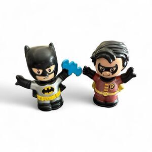 Replacement Batman Robin Figure for Little People DC Superfriends Deluxe Batcave